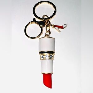 Lipstick with Stiletto Keychain
